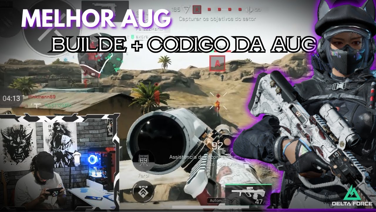 90KILLS! AUG DELTA FORCE Mobile