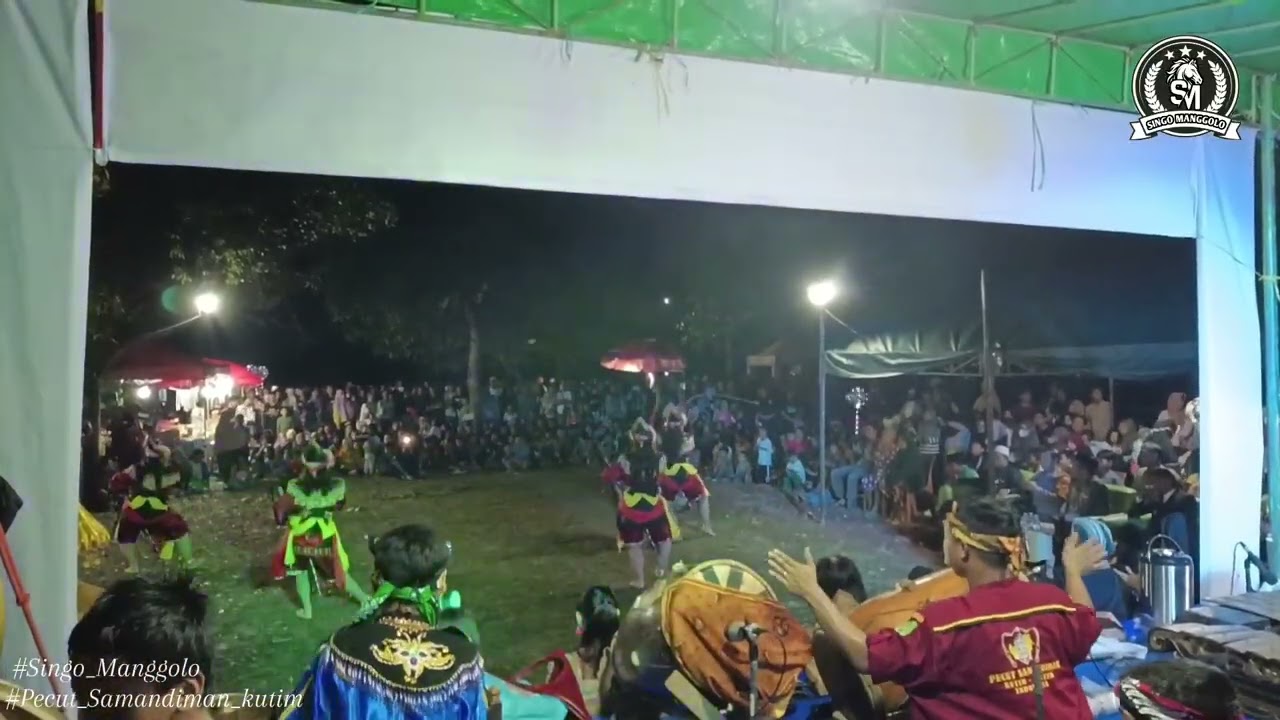 TARI KREASI SENTEREWE RYO MANGGOLO PUTRO FEAT SINGO MANGGOLO ‼️🔥 LIVE SANGATTA. 