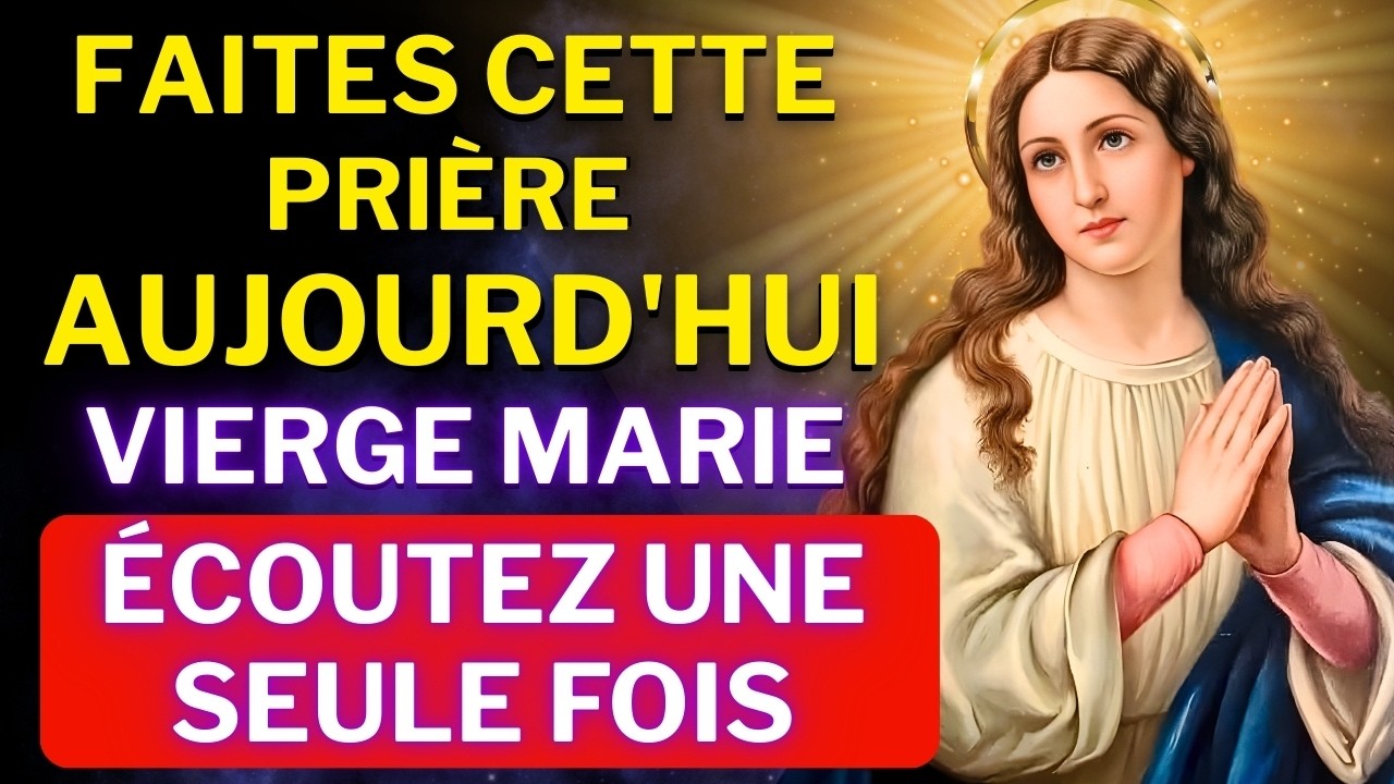 PRIÈRE À LA VIERGE MARIE - IMMACULÉE CONCEPTION - POUR DÉBLOQUER TOUTE SITUATION