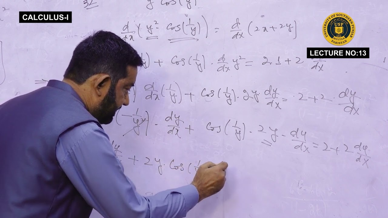 Calculus Lecture 13th