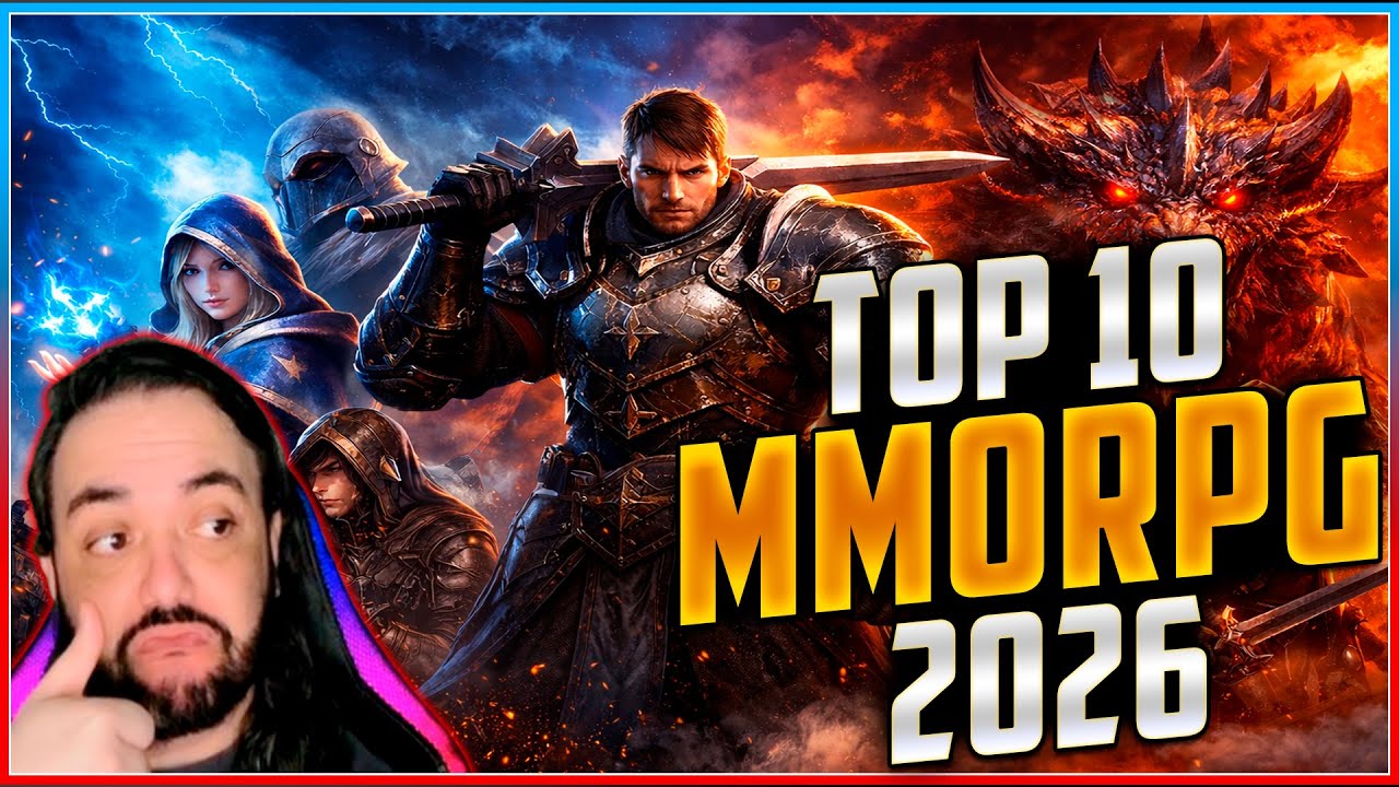 Os MELHORES MMORPGs com lançamento para 2026 (Você Precisa Conhecer!)