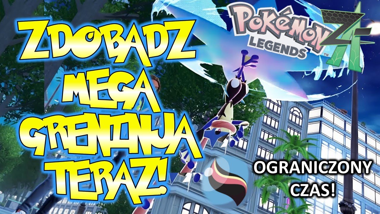Jak zdobyć Mega Stone dla Greninja? Greninjite już dostępny!