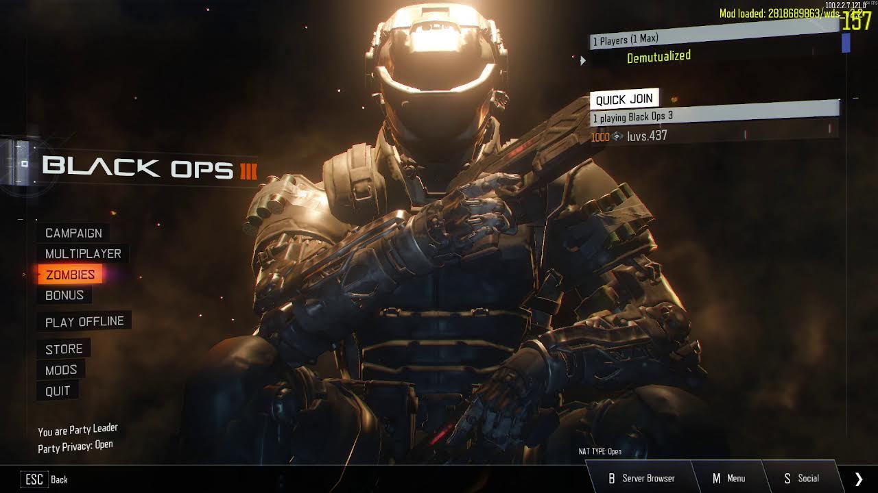 black ops 3 modded zombies