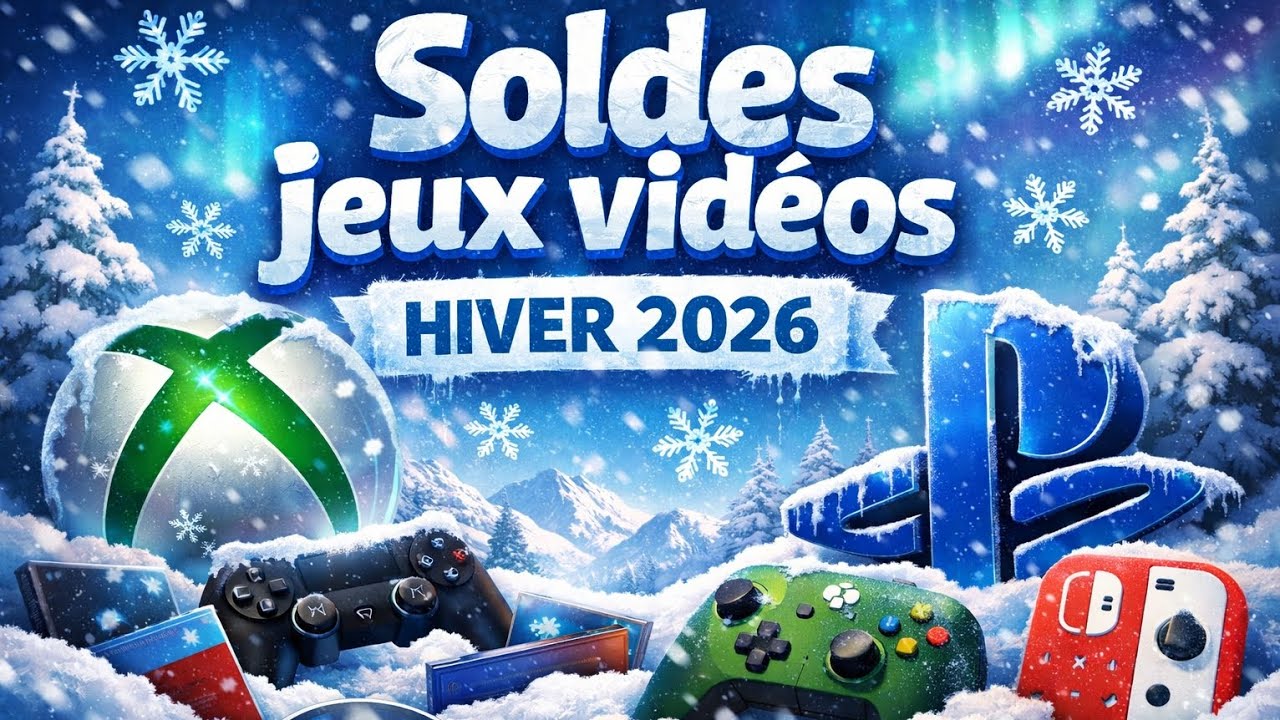 Achats soldes Jeux Vidéos Hiver 2026 