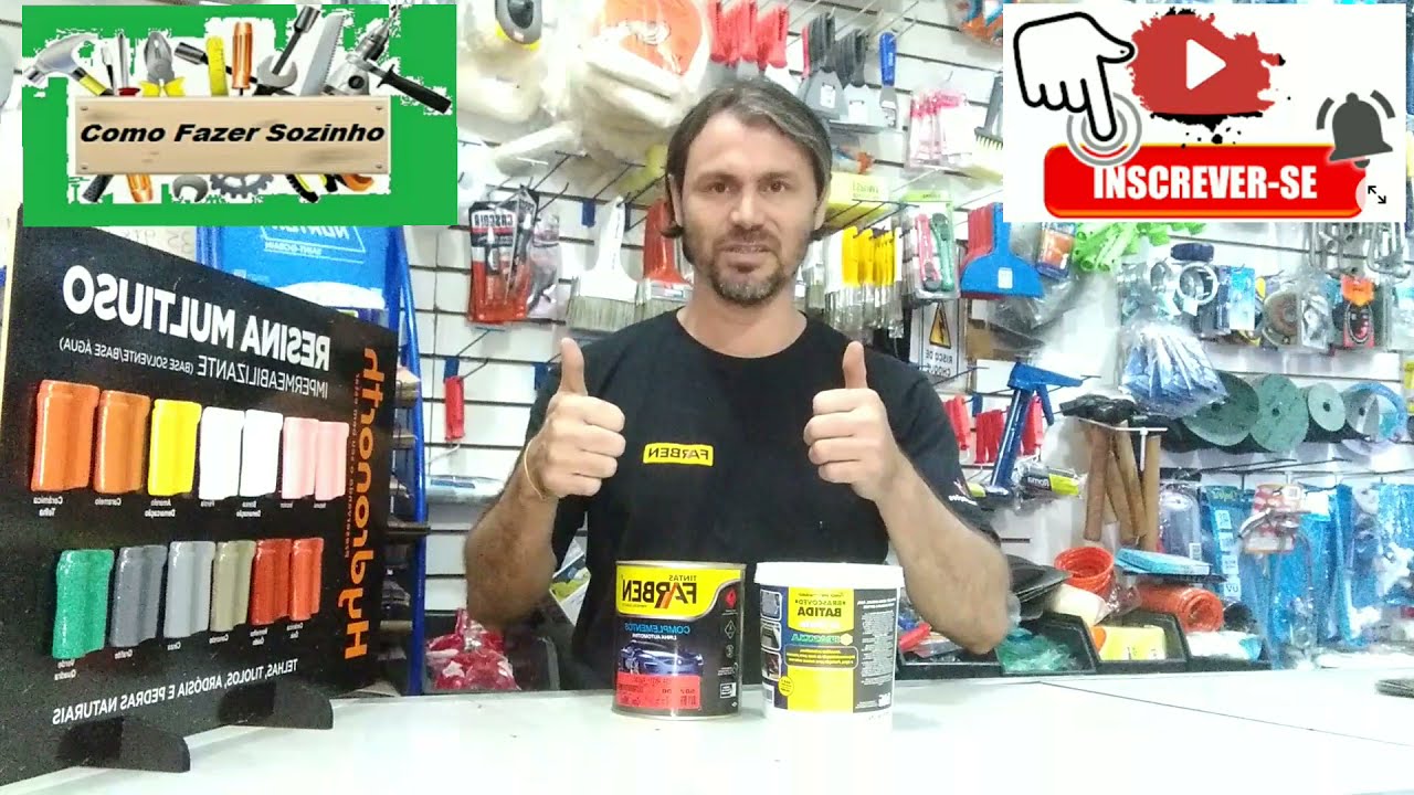 Como usar Batida de pedra e Anti ruído --- onde usar e como diluir!!
