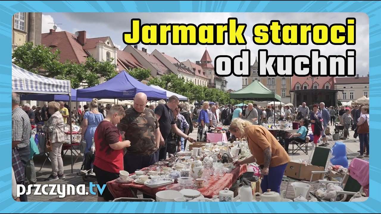 Jarmark staroci w Pszczynie co miesiąc ściąga tłumy. Poznajcie go od kuchni