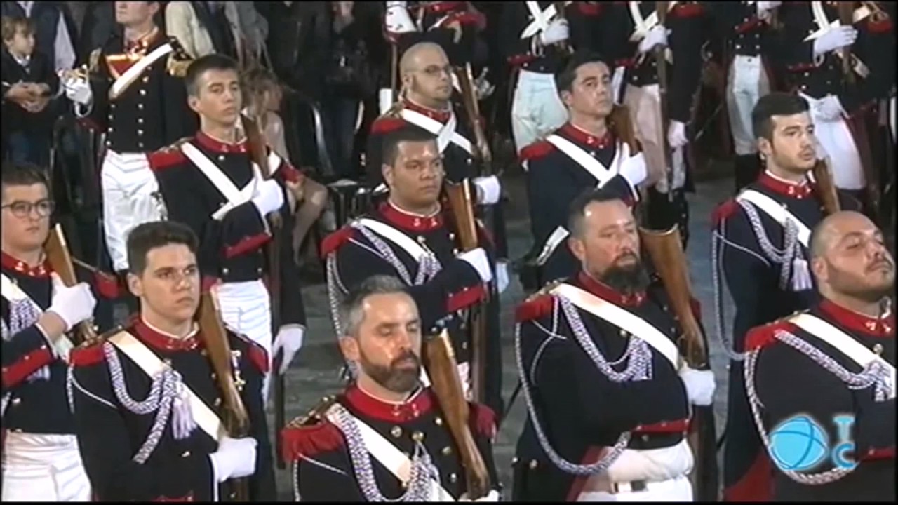 Tercio de Granaderos Marrajos - Sábado Santo - Procesión de La Vera Cruz 2017