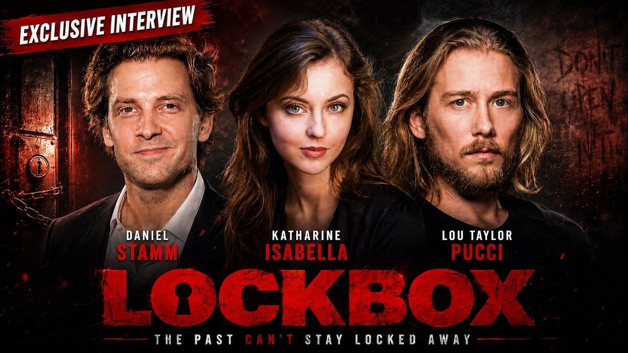 CineDump берет интервью у Дэниела Стамма, Кэтрин Изабель и Лу Тейлора Пуччи &mdash; Lockbox, 12 смертны...