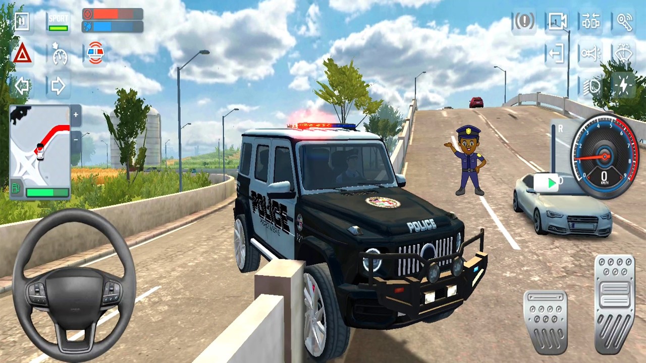 Mercedes Benz SUV 4x4 Police SUV Chase Simulator 3D 🚓 | High Speed Cop Car Pursuit Gameplay
