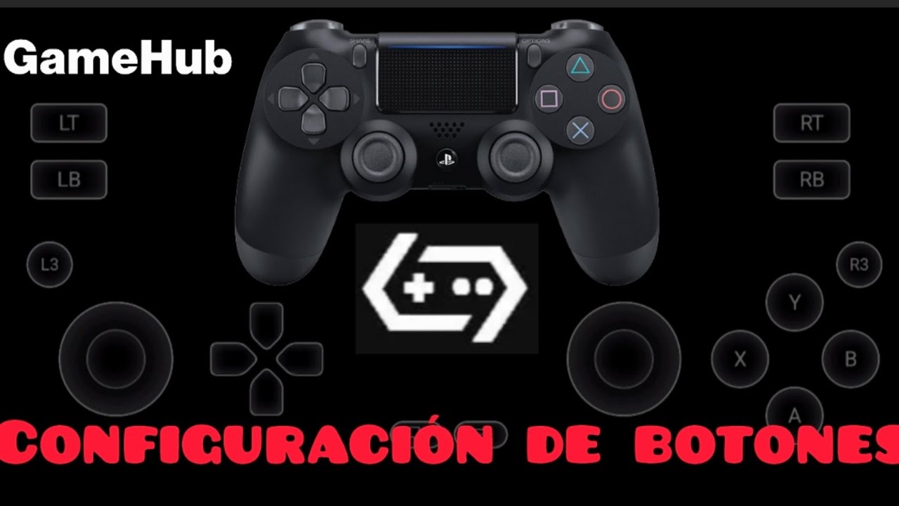 Gamehub configuración de botones #emulador #gamehub #android #pcgaming 
