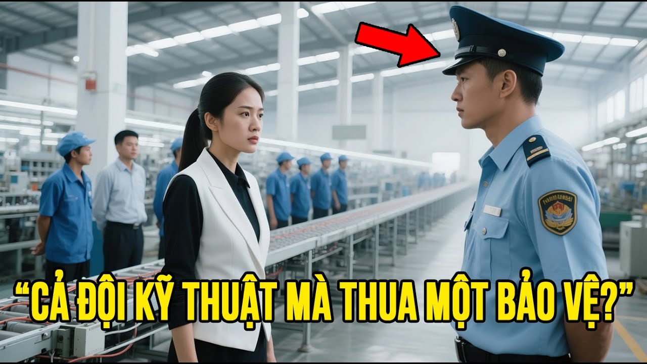 20 Kỹ Sư Bó Tay Trước Sự Cố — Anh Bảo Vệ Sửa Trong 5 Phút Khiến Nữ Tỷ Phú Và Cả Nhà Máy Đứng Hình