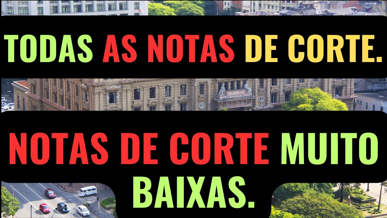 NOTAS DE CORTE MUITO BAIXAS. Concurso Escrevente Técnico Judiciário capital e grande São Paulo 2025.