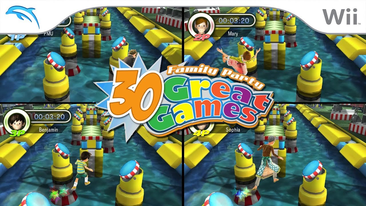 Family Party: 30 Great Games | Dolphin Emulator 5.0-10713 [1080p HD] | Nintendo Wii