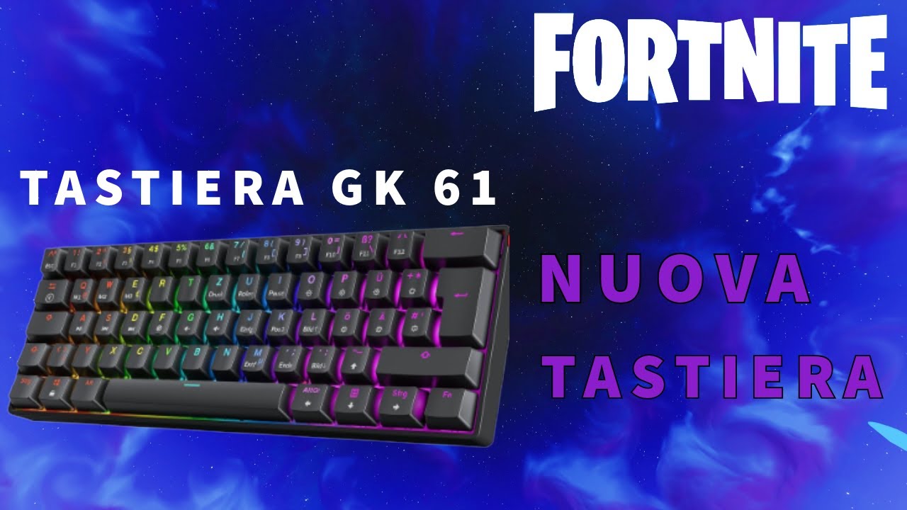 HO COMPRATO UNA NUOVA TASTIERA DA GAMING 