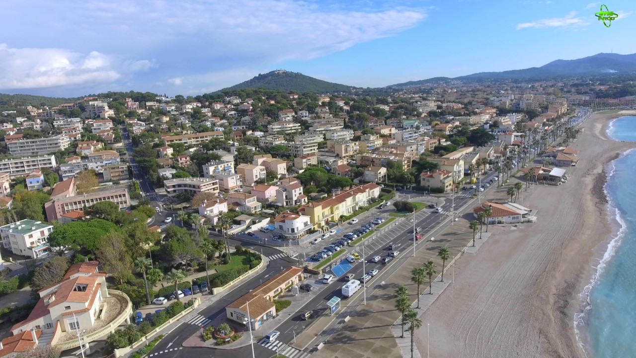 Baie de Six Fours les Plages avec un Phantom 4