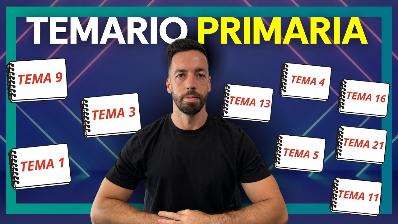 Temario de Educaci&oacute;n F&iacute;sica en Primaria | 10 temas que debes personalizar y c&oacute;mo estudiarlos