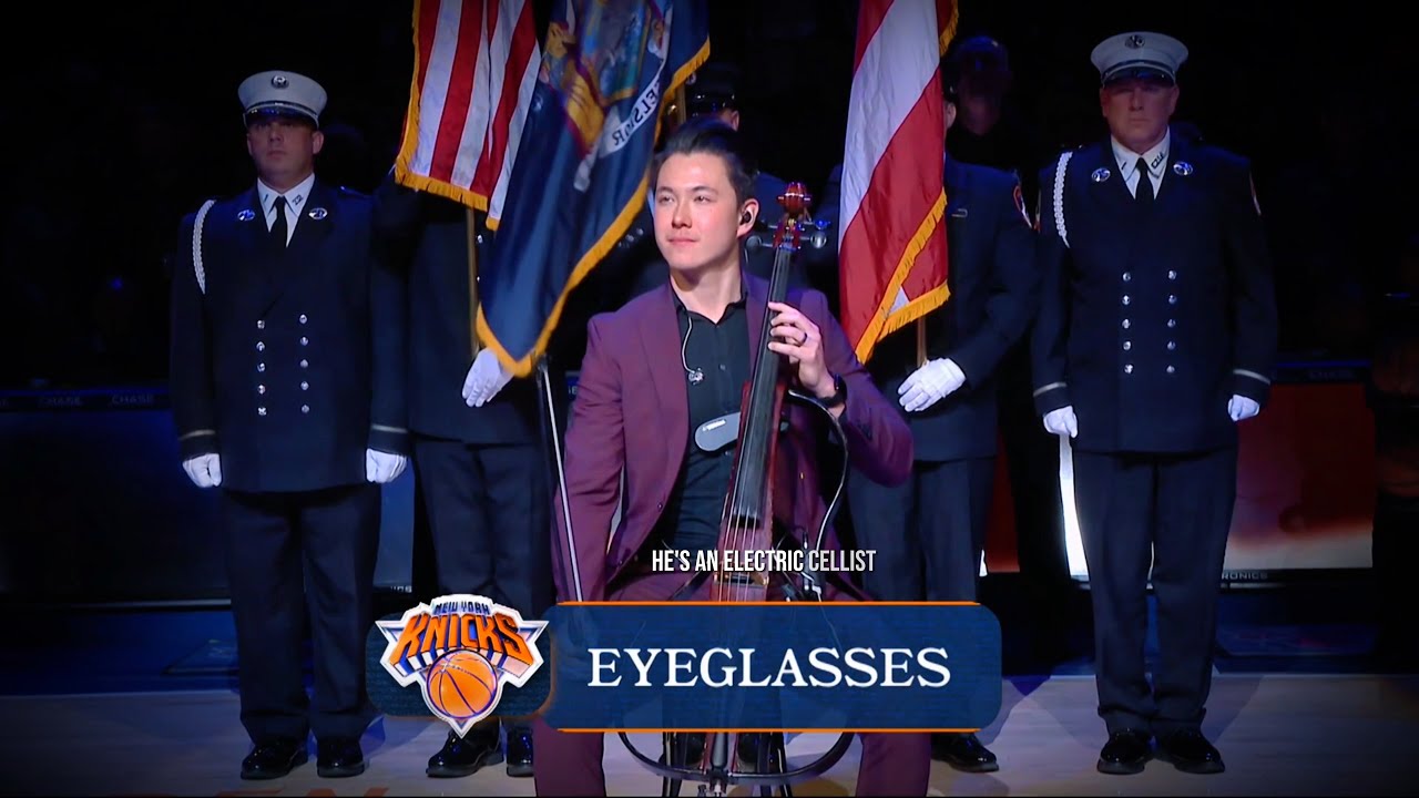 Electric Cello National Anthem (Madison Square Garden - Knicks vs. Cavaliers) - Eyeglasses