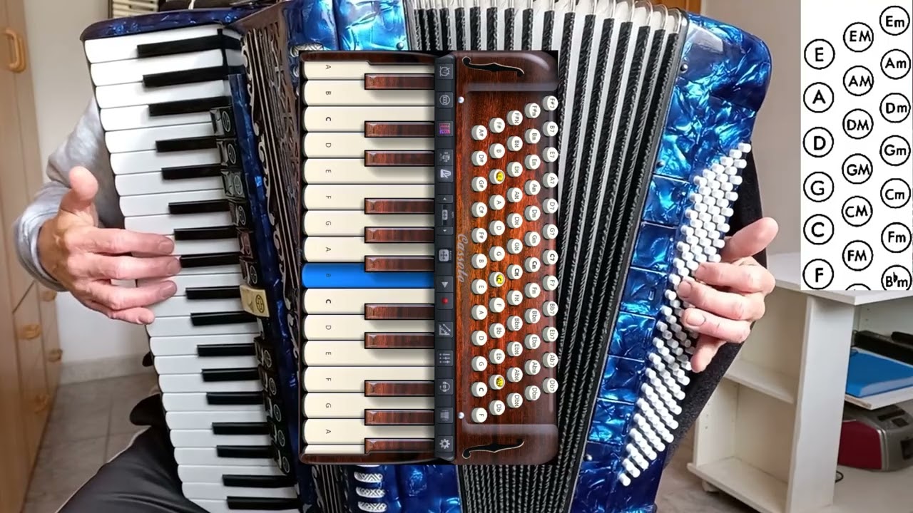 Katusha - Accordion tutorial | Катюша - разбор для аккордеона