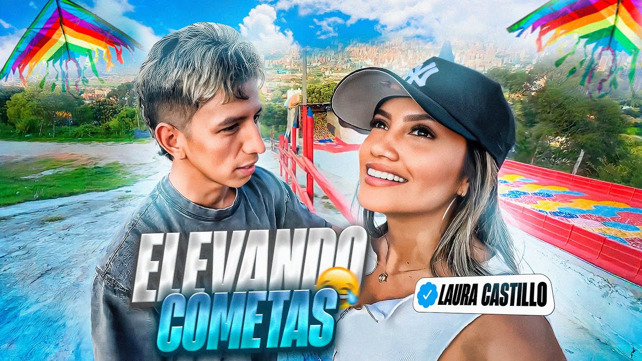 VOLANDO COMETAS CON LAURA🥵