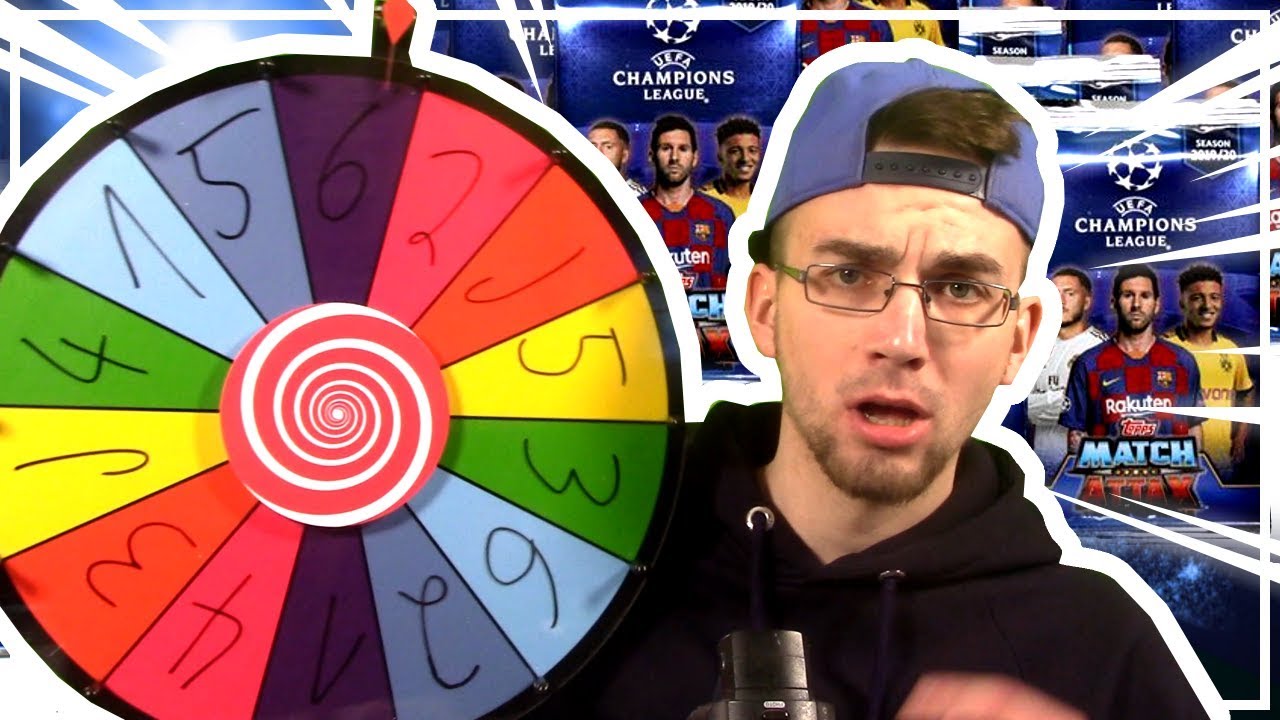 MATCH ATTAX CHAMPIONS LEAGUE 19/20 GLÜCKSRAD CHALLENGE 😱🔥
