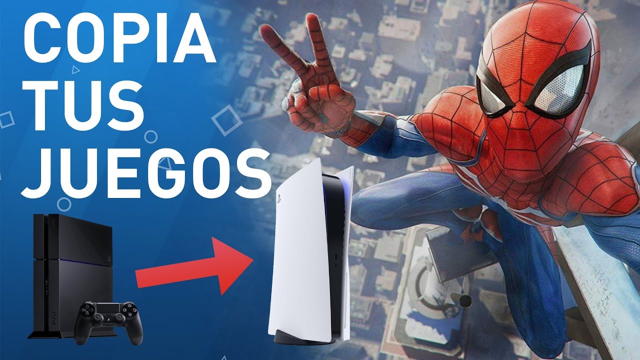 FÁCIL Y RÁPIDO: Cómo pasar juegos y datos de PS4 a PS5