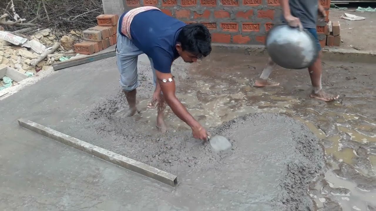 flour construction work//how to manage flour//civil working flour level