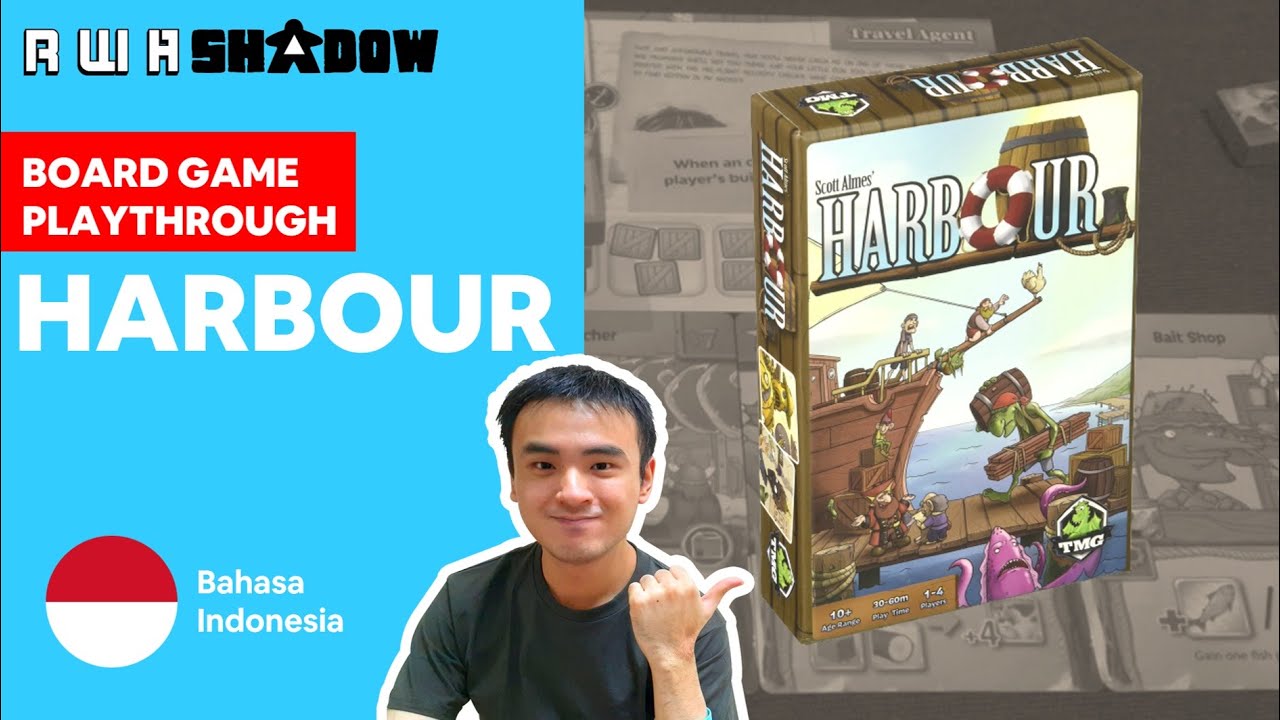 Board Game Playthrough EP321 - Harbour