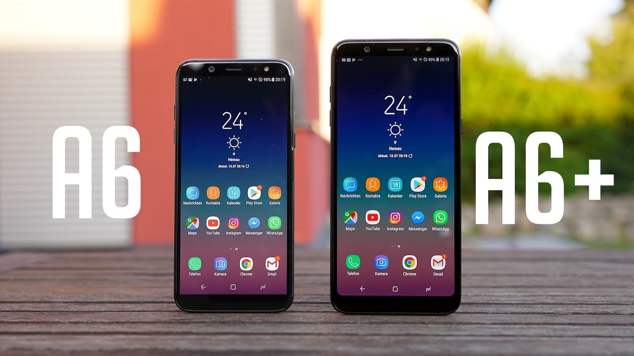 Review: Samsung Galaxy A6 & A6+ (Deutsch) | SwagTab