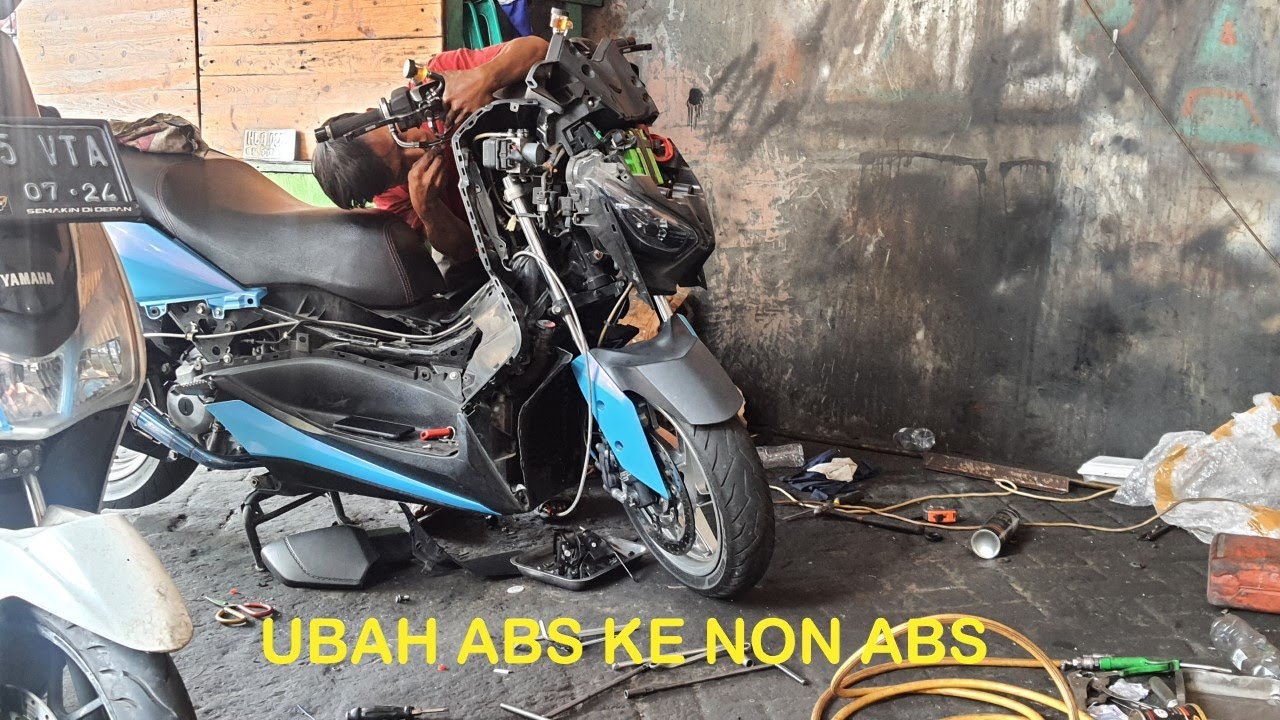 PROJEK KECIL - UBAH REM ABS JADI NON ABS // XMAX 250