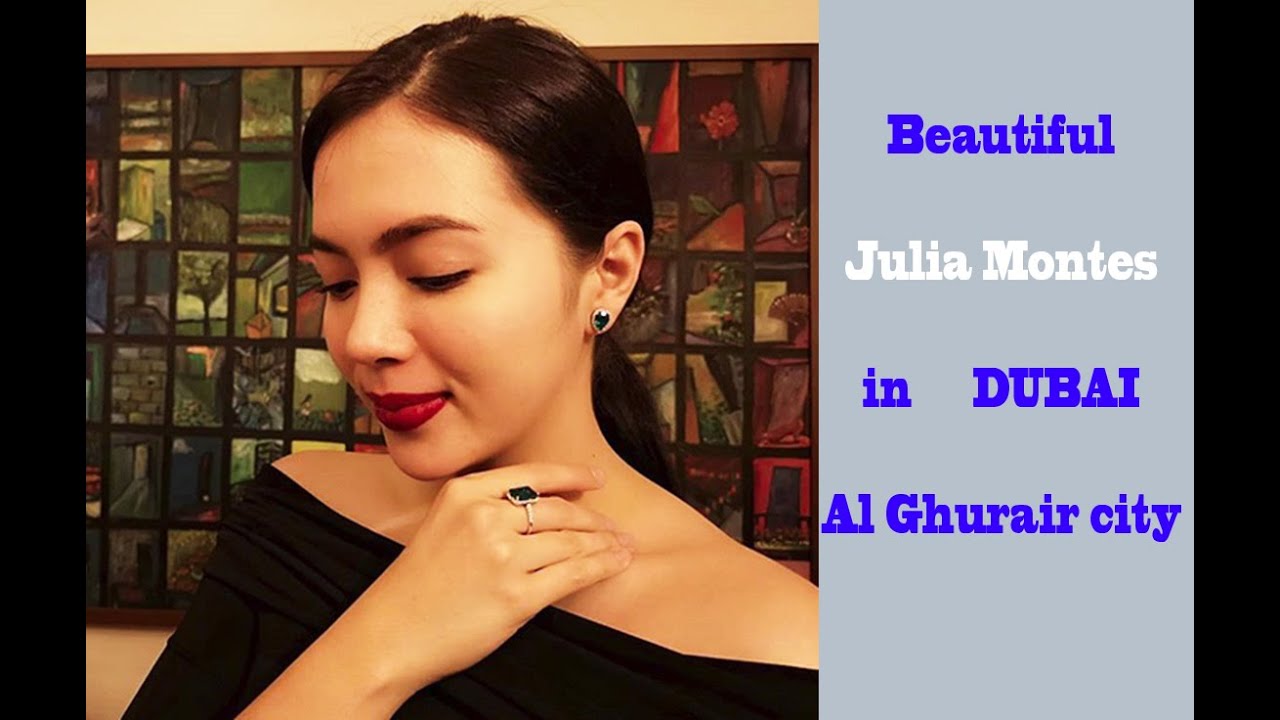 Julia Montes visit Dubai @ Al Ghurair Centre mall