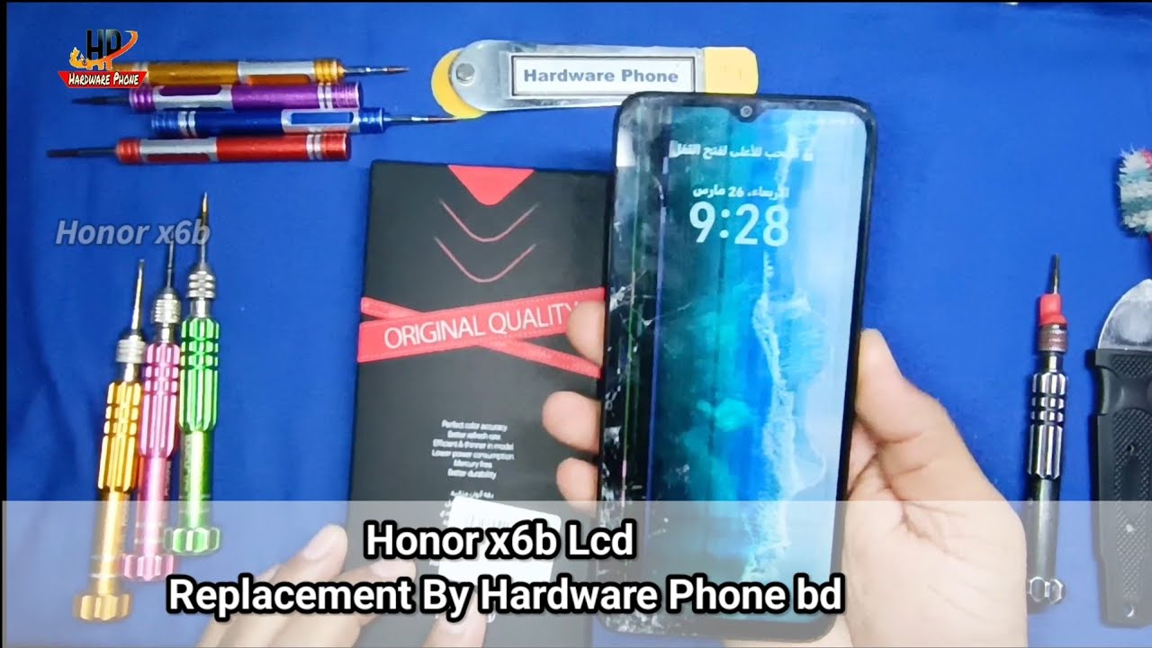 Honor x6b || JDY-LX2 || Lcd Replacement By || hardware phone bd