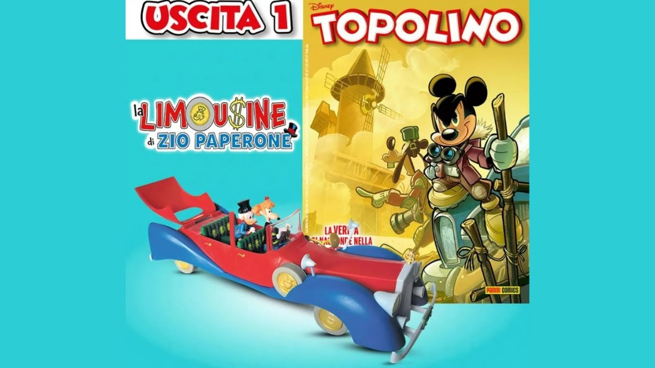 GADGET LIMOUSINE di PAPERONE: Topolino 3510