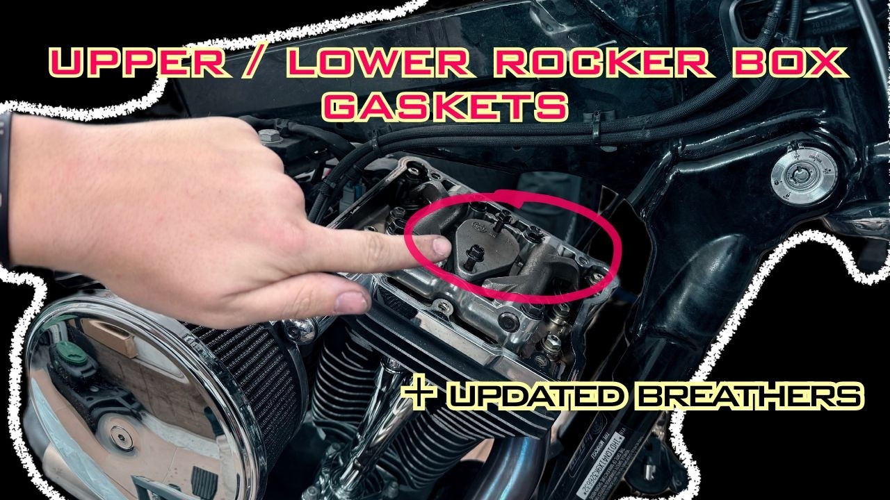 How to Replace Upper and Lower Rocker box Gaskets (Dyna build EP4)