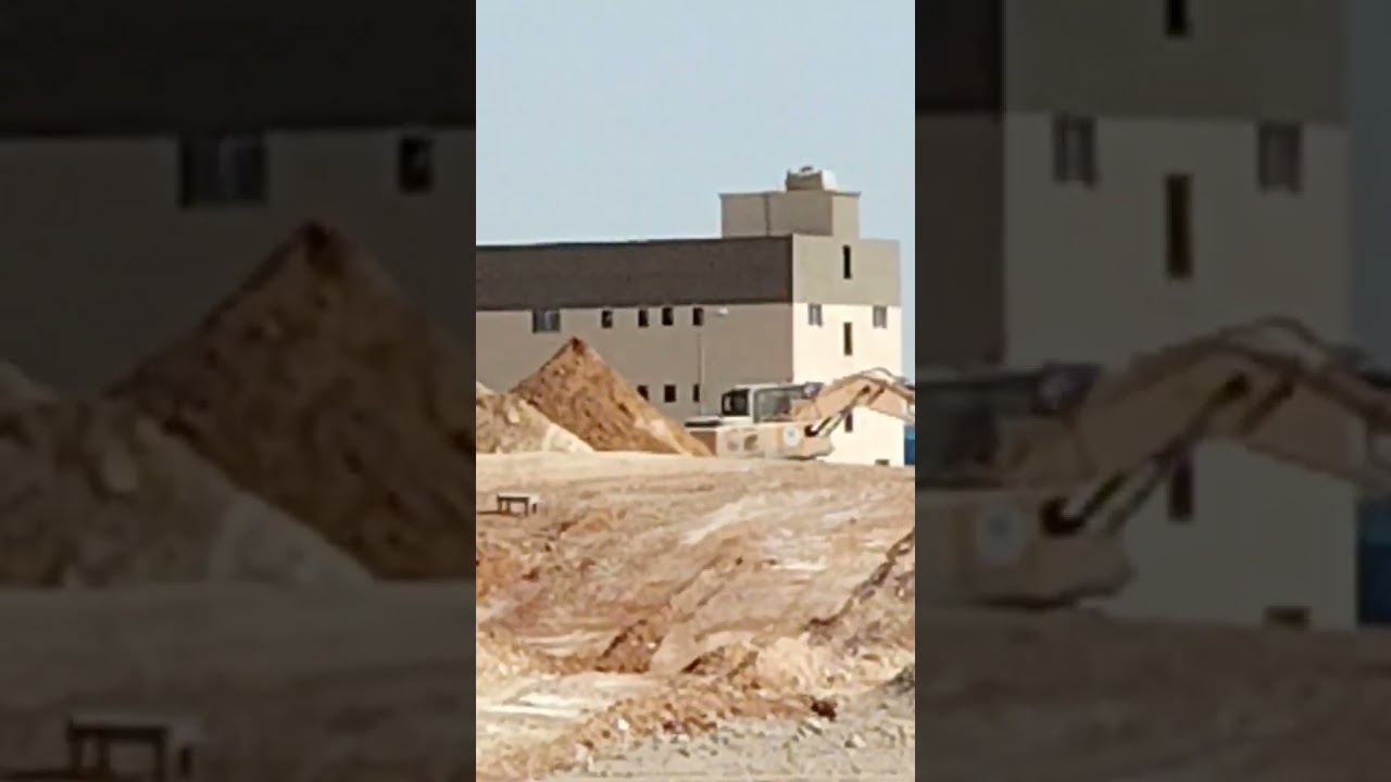 Earth work for new project #Eskavation #middleeast #construction