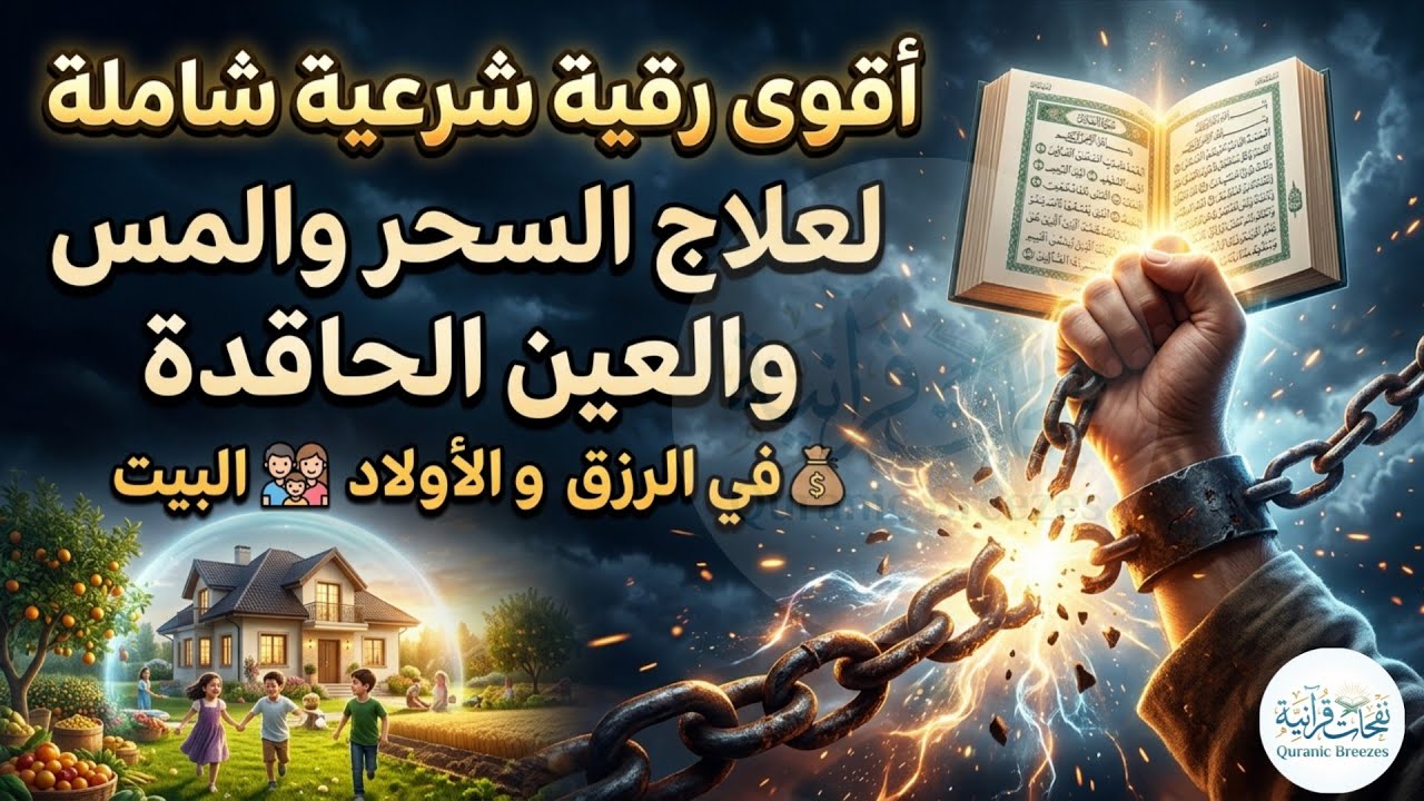 الرقية الشرعية | رقية شرعية قوية | لعلاج السحر و العين و الحسد بإذن الله -القارئ ماجد الدعوس