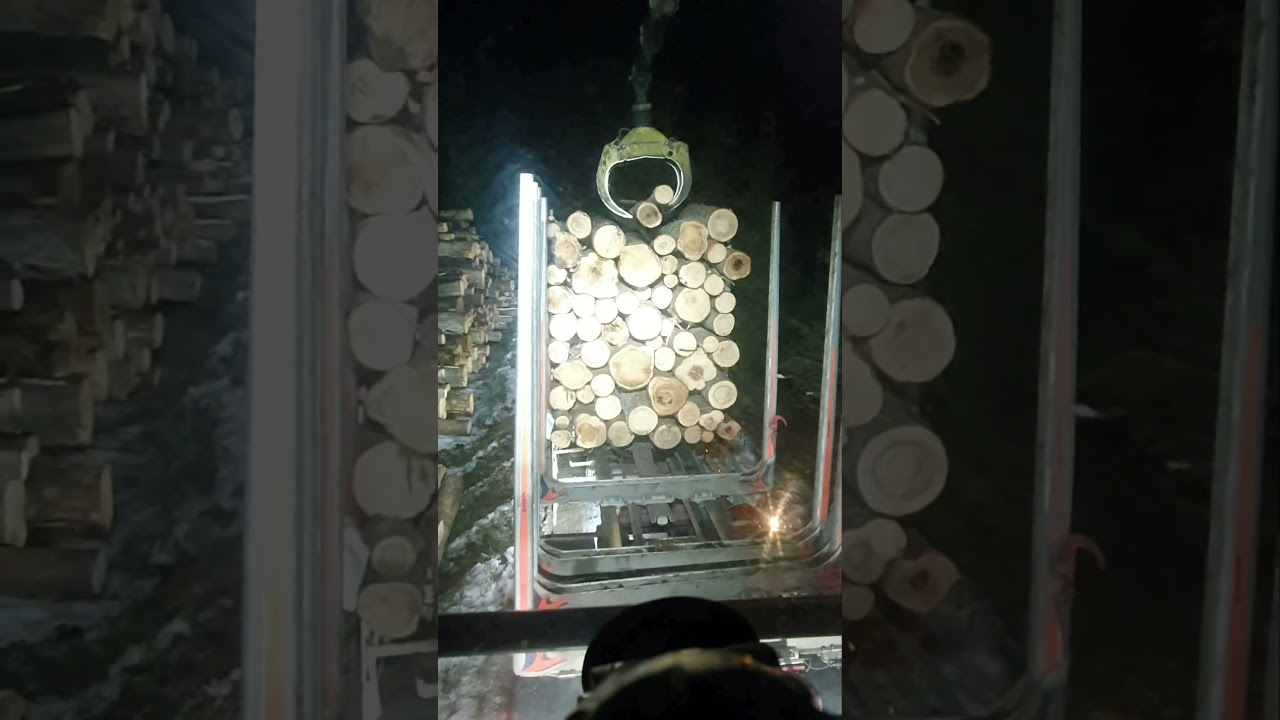 kubblasting #tømmerbil #timbertruck