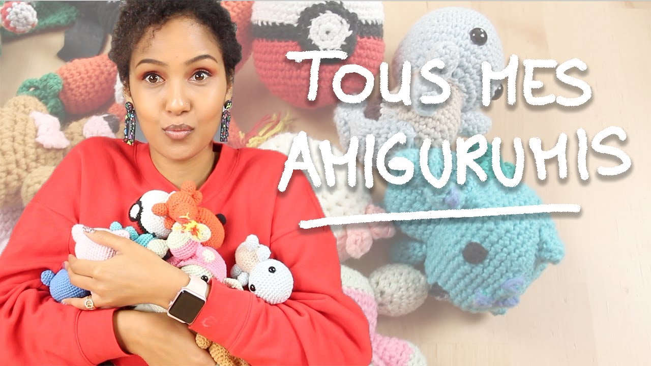 TOUS MES AMIGURUMIS et MON MATÉRIEL DE CROCHET!