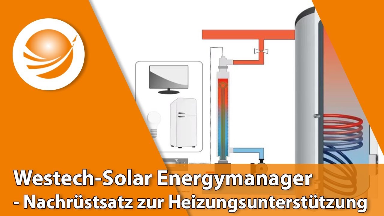 Westech-Solar Energymanager - Nachr&uuml;stsatz zur Heizungsunterst&uuml;tzung