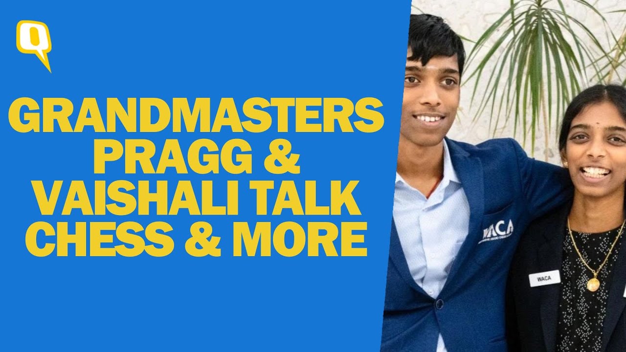 Siblings & GMs R Praggnanandhaa & Vaishali Rameshbabu Talk Chess & Beyond | The Quint