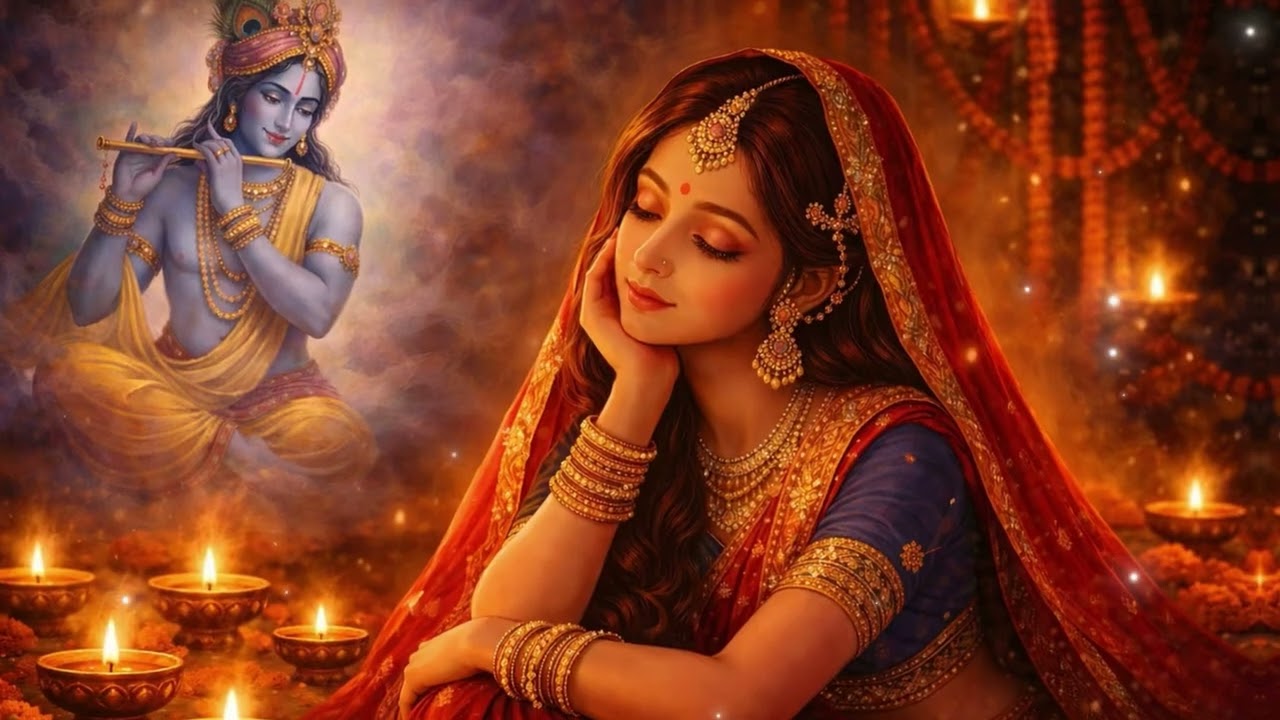 Prem Magan Radha | Soulful Instrumental for Study | Relaxation | Sleep 