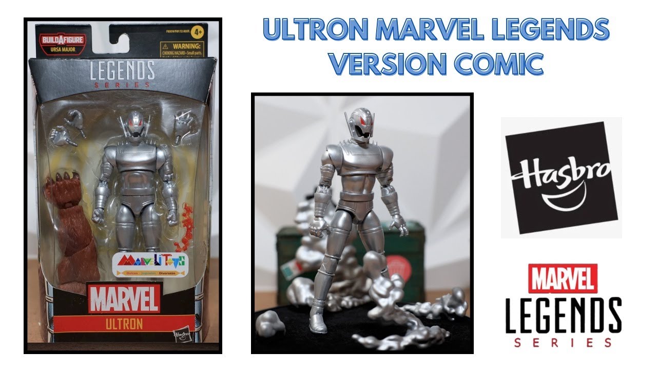 ULTRON VERSION COMIC Marvel Legends Revision en español