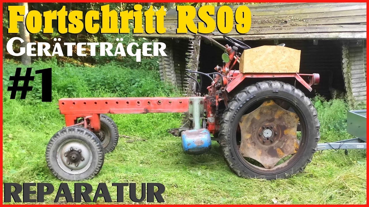 Fortschritt RS09 Reparatur Tag 1 | Es geht los