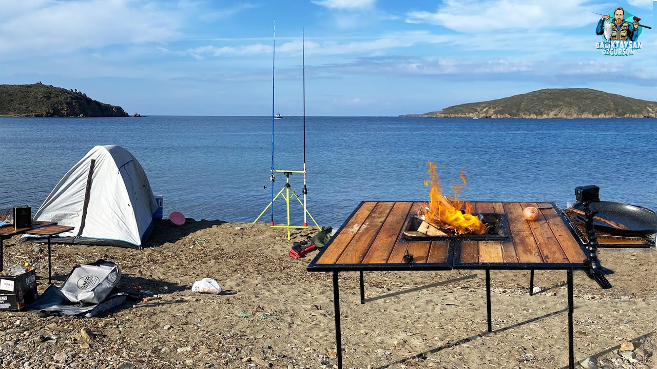 MANGALLI MASA HAZIR, BALIKLAR GELDİ!! KAMP BAŞLASIN!!