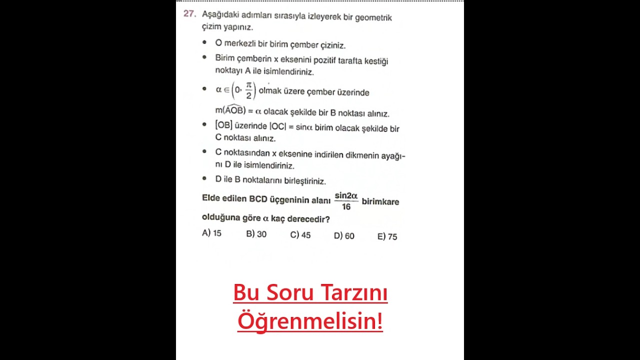 Trigonometri | Bu Soru Çok Can Yakar🔥
