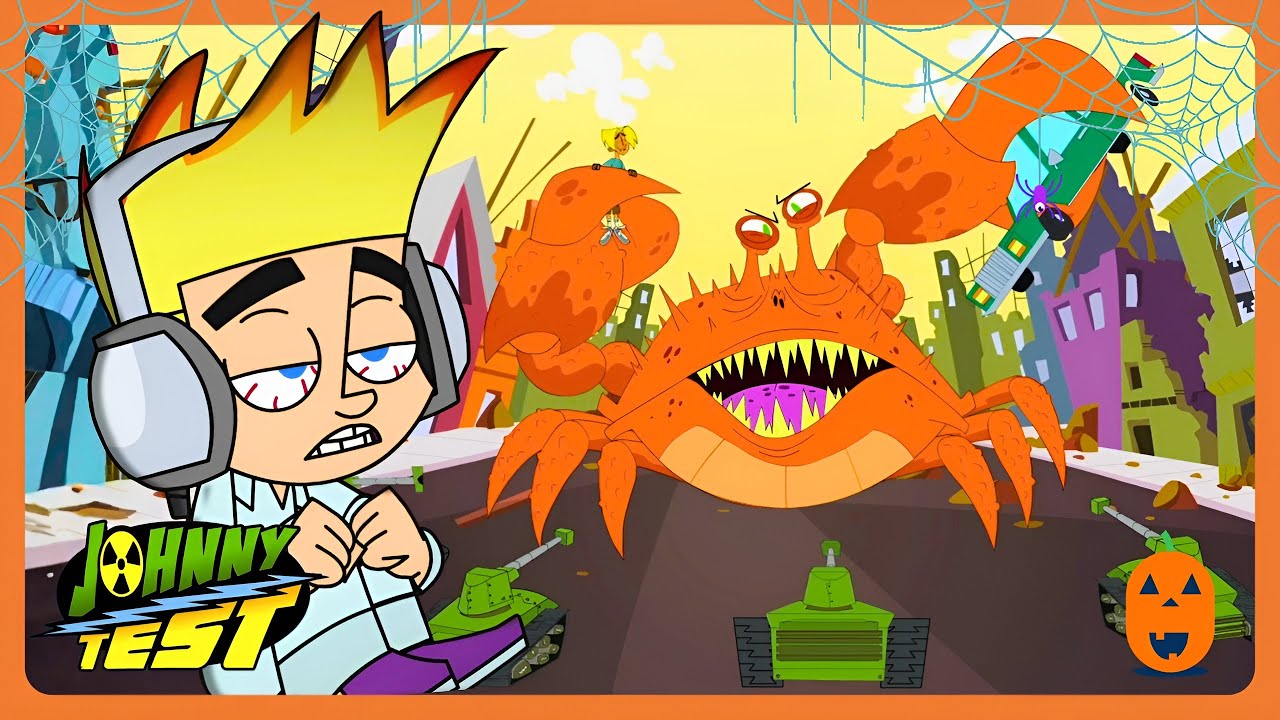 Johnny Test - Johnny Pesadelo 😱 Feliz Dia das Bruxas 🎃 Compilação | WildBrain Português