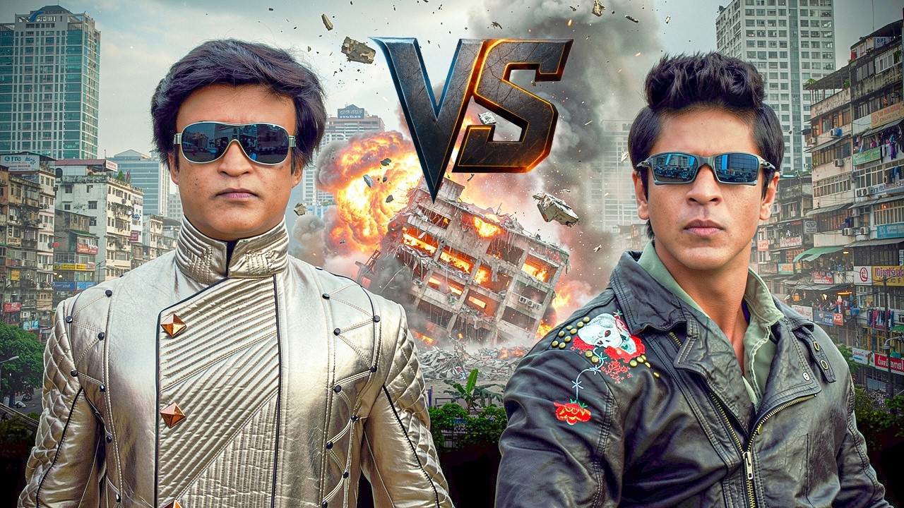 Chitti vs G.One 💥 Ultimate Superhero Action Fight | Bollywood vs Tollywood | Ra.One Movie Scene