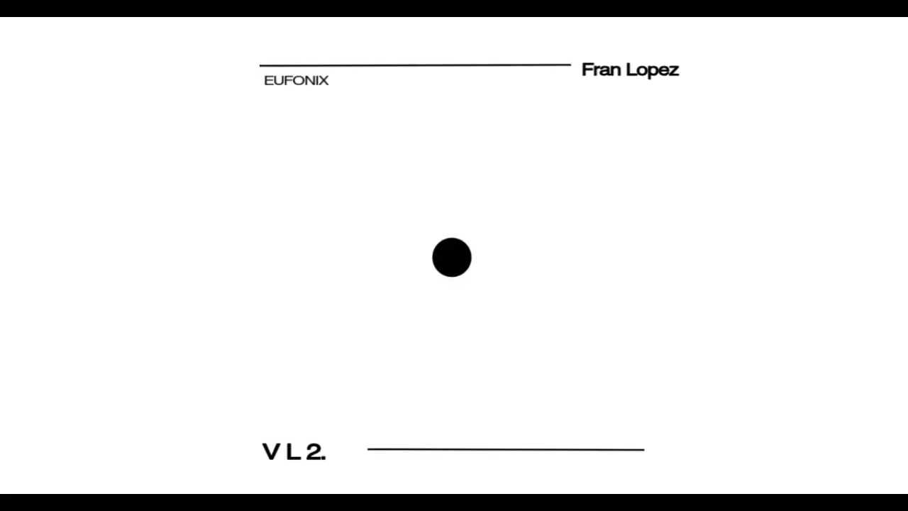 Melodic, House, ( Eufonix Vl 2 ) Fran Lopez, @ibizamusicxperience