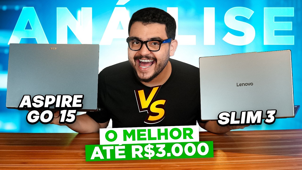 N&Atilde;O COMPRE o Acer Aspire Go ou Lenovo Slim 3 sem ver este v&iacute;deo!