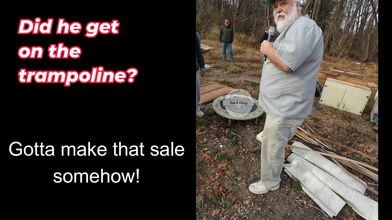 From firewood to metal trusses up for auction