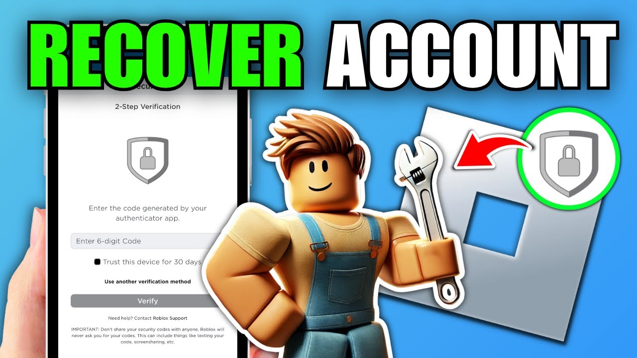 Потеряли доступ к приложению Roblox Authenticator? Как восстановить!
